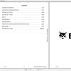 Bobcat Loader Bachkhoe B730 B750 B780 Service Manuals 2