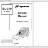 Bobcat Loader Bachkhoe BL370 B Series Service Manuals 1