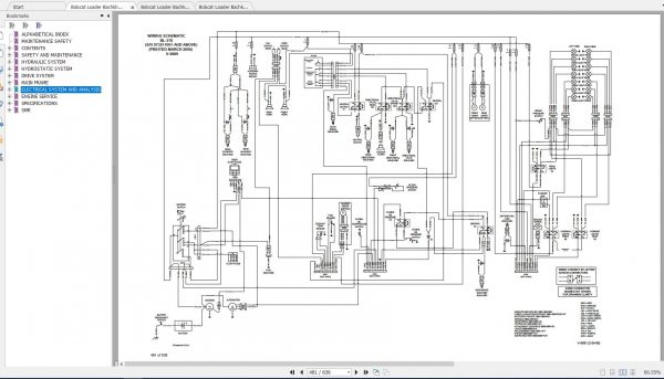 Bobcat Loader Bachkhoe BL370 B Series Service Manuals 4