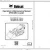 Bobcat Mini Loader MT52 Operaton Maintenance Manuals 2