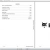 Bobcat Mini Track Loader MT52 MT55 Service Manuals 2