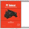Bobcat Planer Operation Maintenance Manuals 1
