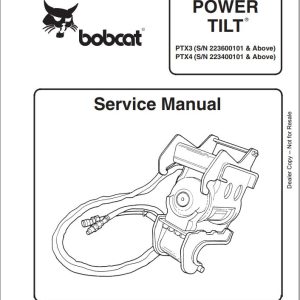 Bobcat Power Tilt PTX Service Manual6901002 1