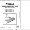 Bobcat Rake Operation Maintenance Manuals 1