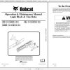 Bobcat Rake Operation Maintenance Manuals 2