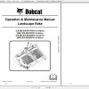Bobcat Rake Operation Maintenance Manuals 3
