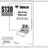 Bobcat Skid Steer Loader S130 Service Manuals 1