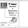 Bobcat Skid Steer Loader S150 Operaton Maintenance Manuals 2