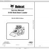 Bobcat Skid Steer Loader S150 Service Manuals 1
