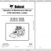 Bobcat Skid Steer Loader S160 Operaton Maintenance Manuals 3