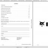 Bobcat Skid Steer Loader S160 Operaton Maintenance Manuals 4