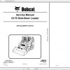 Bobcat Skid Steer Loader S175 Service Manuals 1