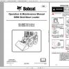 Bobcat Skid Steer Loader S590 Operaton Maintenance Manuals 2
