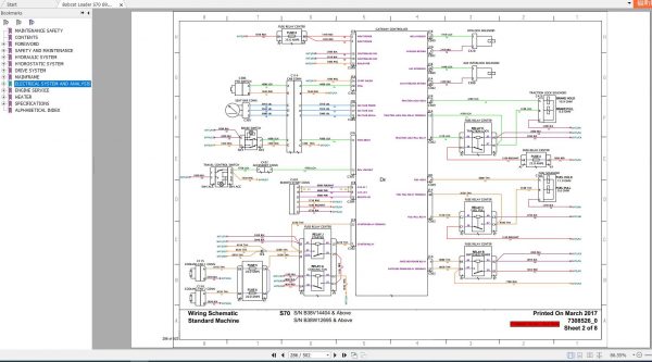 Bobcat Skid Steer Loader S70 Service Manual6986662 4
