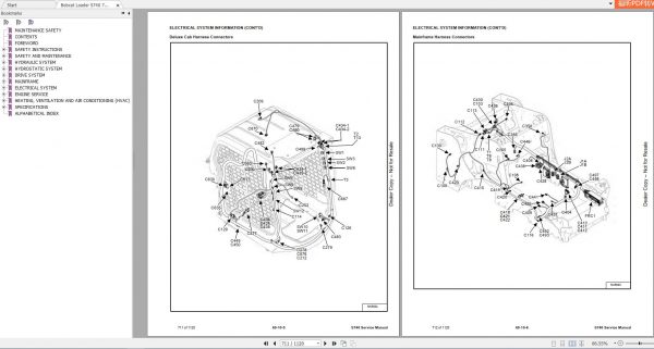Bobcat Skid Steer Loader S740 Service Manual7252363 4