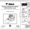 Bobcat Skid Steer Loader S850 Operaton Maintenance Manuals 2
