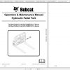 Bobcat Spare Parts Operation Maintenance Manuals 3