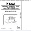 Bobcat Spare Parts Operation Maintenance Manuals 5