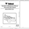 Bobcat Spare Parts Operation Maintenance Manuals 6