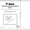 Bobcat Sprayer Operation Maintenance Manuals 3