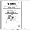 Bobcat Stump Grinder Operation Maintenance Manuals 1