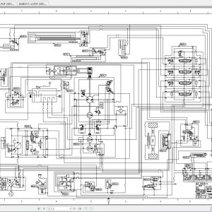 Bobcat Telescopic Handler T3093CD T3071 Hydraulic Electrical Schematics 1
