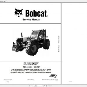 Bobcat Telescopic Handler TL4380 Service Manuals 1
