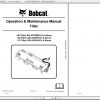 Bobcat Tiller Operation Maintenance Manuals 2