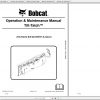 Bobcat Tilt Operation Maintenance Manuals 3
