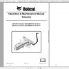 Bobcat Trencher Trench Compactor Operation Maintenance Manuals 3
