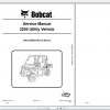 Bobcat Utility Vehicle 3200 Service Manual6989598 1