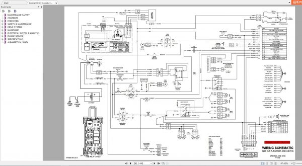 Bobcat Utility Vehicle 3200 Service Manual6989598 4