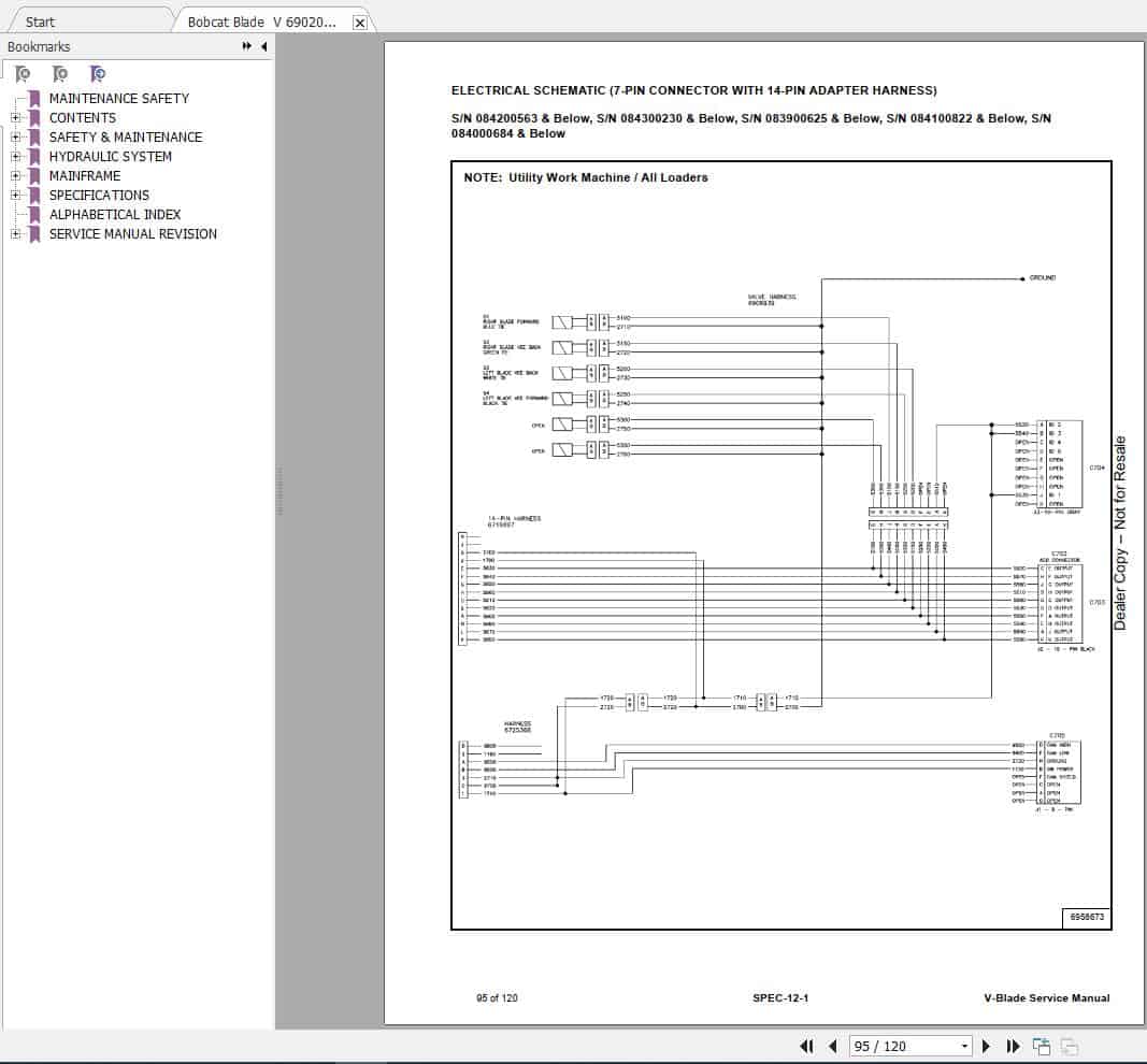 Bobcat V Blade 60 108 Service Manual6902082 4 1