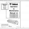Bobcat Vibratory Roller Operation Maintenance Manuals 3