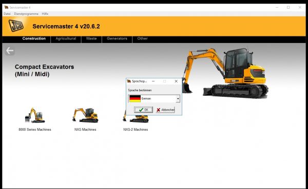 JCB ServiceMaster 4 v2062 072020 Diagnostic Full 11