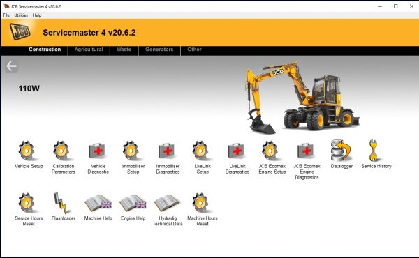 JCB ServiceMaster 4 v2062 072020 Diagnostic Full 3