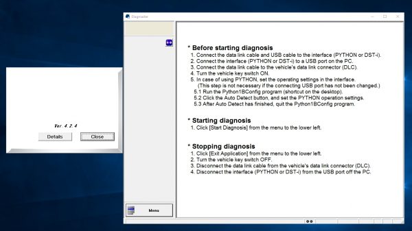 KUBOTA DIAGMASTER 4.2.4 2017 Diagnostics Software DVD 1f0bbd0441c27d112