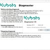 KUBOTA DIAGMASTER 4.2.4 2017 Diagnostics Software DVD 7