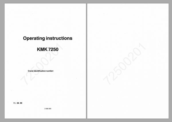 Krupp Crane KMK Collection CD PDF Manual6