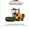 LeeBoy 1000D Asphalt Paver Manual 2 1