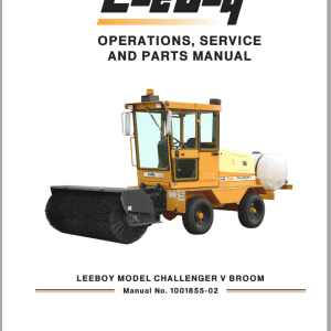 LeeBoy 1000D Asphalt Paver Manual 3 1