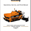 LeeBoy 1000D Asphalt Paver Manual 7 1