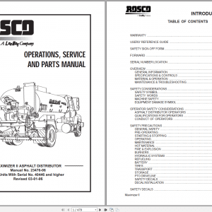 LeeBoy 1000D Asphalt Paver Manual 9 1