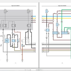 Lexus IS250 IS350 2010 Electrical Wiring Diagram 1