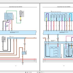 Lexus IS250 IS350 2010 Electrical Wiring Diagram 3