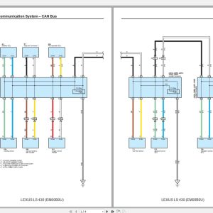 Lexus LS430 2006 USA Electrical Wiring Diagram 3