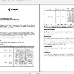 Lexus LS430 2006 USA Electrical Wiring Diagram 4