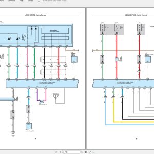 Lexus LS460 2010 Electrical Wiring Diagram 3
