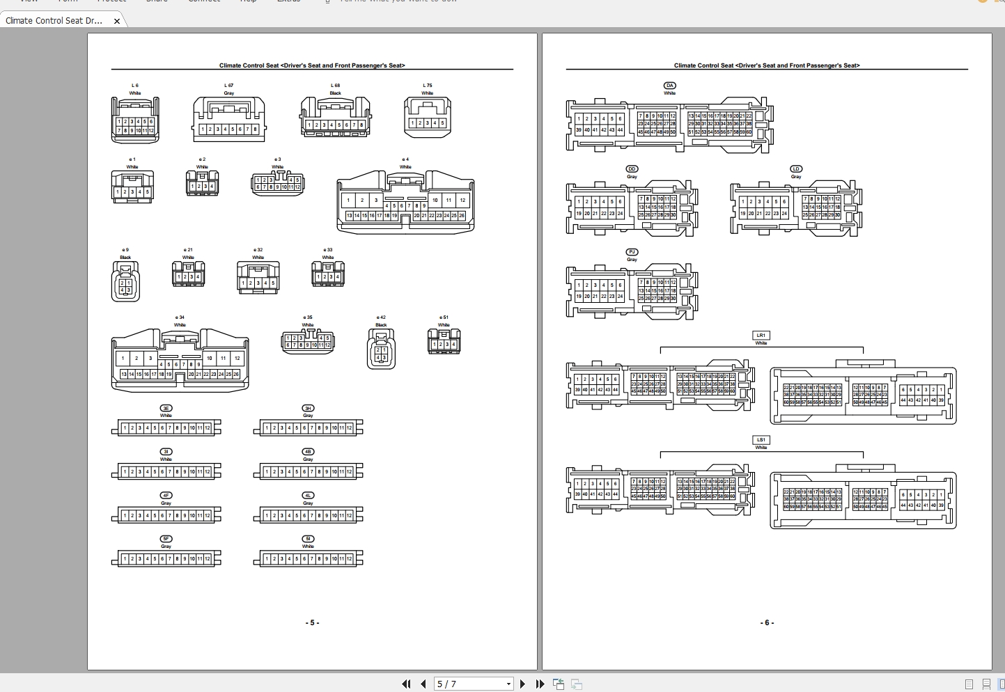 Lexus LS600H 2010 Electrical Wiring Diagram 2