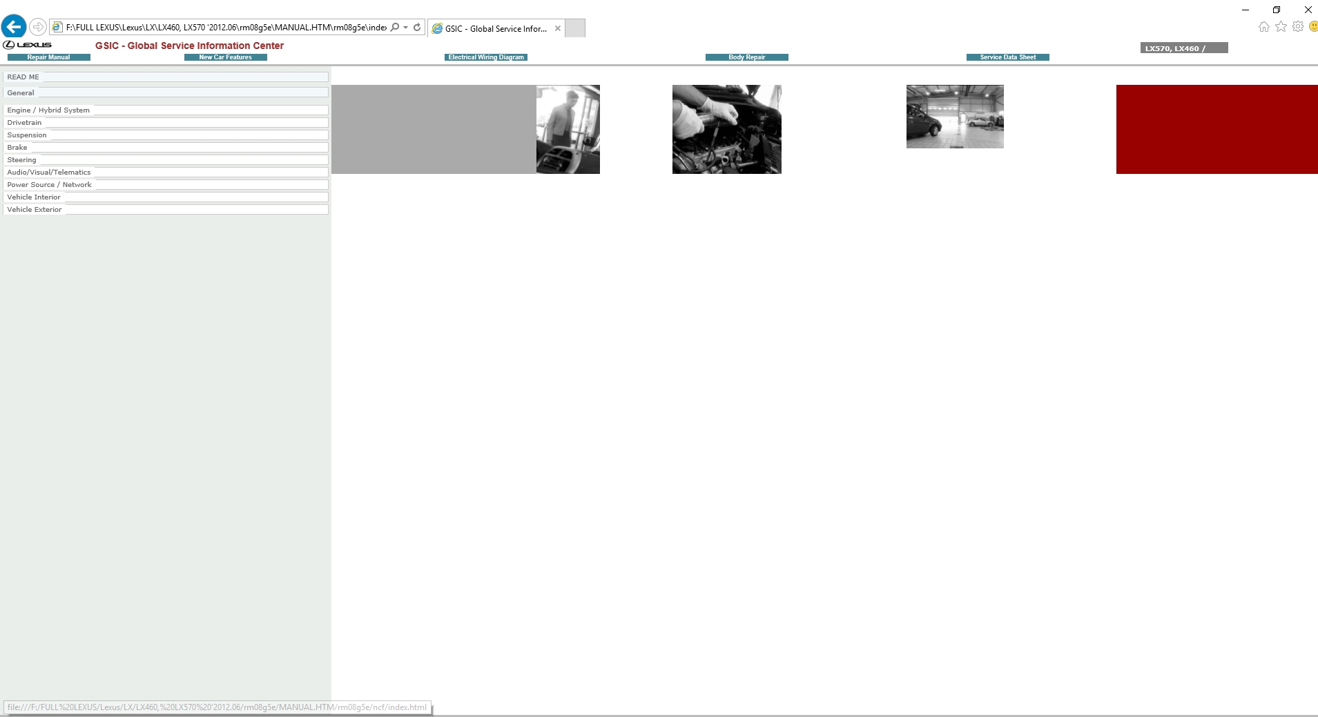 Lexus LX460 LX570 201206 Workshop Service Manual 1